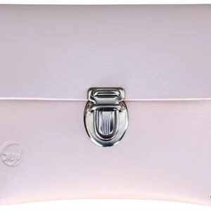 Kernelæderpung The Fairy Collection i dusty rose og kliklås i sølv