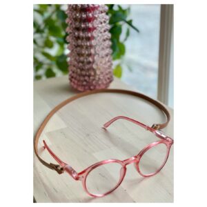 Brillesnor i ægte kernelæder